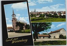 34628 W3579 Wasenberg - Kirche Panorama