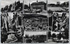 67433 W6730 Neustadt an der Weinstraße - Rathaus, Haardter Schloß, Schwimmbad, Bahnhofsplatz, Sanatorium, Metzgergasse