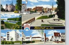 63512 W6452 Hainstadt b Hanau - Kirche, Kloster, Altenheim, Straße