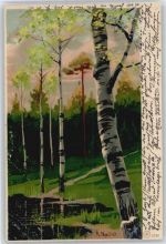 stiller Weiher Mailick, A. Lithographie