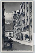 6020 Innsbruck - Herzog Friedrichstrasse, goldenes Denkmal