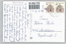 52531 W5132 Übach - Rathaus, Freibad, Kapellenstraße, Kirche Marienberg