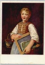 Albert Anker , Heimkehr aus der Schule Künstler