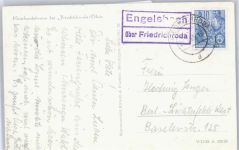 99894 O5804 Friedrichroda - Landpoststempel Engelsbach