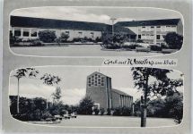 50389 W5047 Wesseling , Rheinl - Kirche, Schule