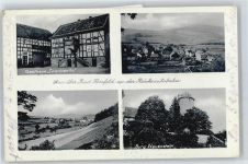 36286 W6431 Aua - Gasthaus Zur grünen Au, Burg Neuenstein
