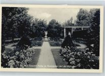 03149 O7570 Forst (Lausitz) - Partie im Rosengarten auf der Wehrinsel