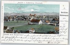 87435 W8960 Kempten (Allgäu) - Ansicht von Lotterberg, Neujahr