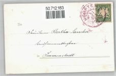87435 W8960 Kempten (Allgäu) - Ansicht von Lotterberg, Neujahr