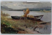 Karl Raupp , am Chiemsee Künstler R