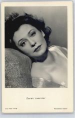 Leander Zarah , Ross No. 3742/2 Filmschauspieler