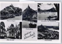 56338 W5423 Braubach - Alter Winkel, Marksburg, Gesamtansicht