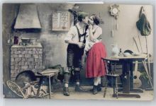 No. 3262/4 , Bauernstube , Gitarre , Kaffee Poesie