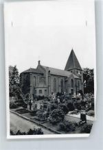 27318 W2812 Wechold FOTO KEINE AK Foto mit Negativ, Kirche, Friedhof