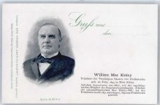 William Mac Kinley Präsident der USA