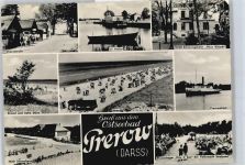 18375 O2383 Ostseebad Prerow - Strandstraße, HG Dünenhaus, Prerowstrom, Pionierlagen, FDGB_Erholungheim