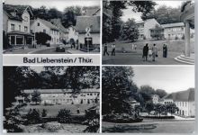 36448 O6202 Bad Liebenstein - Ernst-Thälmann-Straße, Therapiegebäude, Kurpark
