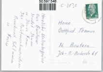 18273 O2600 Güstrow - Wasserturm, Schule, Fährhaus, Markt