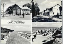 18181 O2553 Graal-Müritz , Seeheilbad - Milchbar Seestern , Rosa-Luxemburgstrasse