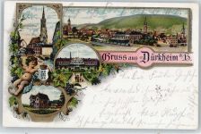 67098 W6702 Bad Dürkheim - Gesamtansicht, Kirche