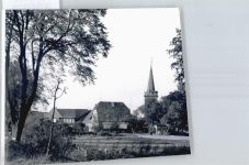 28870 W2802 Otterstedt , Niedersachs FOTO KEINE AK Foto, Blick zur Kirche
