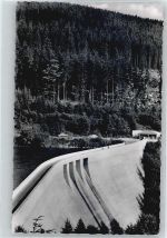 79859 W7826 Schluchsee - Sperrmauer des Schluchseestauwerkes