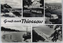 18586 O2357 Thiessow - Strand, Ostsee Hotel