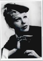 Knef, Hildegard , Foto Filmschauspieler