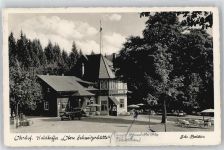 98559 O6055 Oberhof , Thüringen - Waldcaffee obere Schweizerhütte