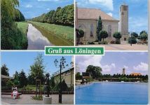 49624 W4573 Löningen - Kirche, Freibad