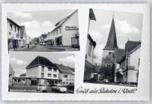 32369 W4993 Rahden , Westf - Gerichtsstrasse, Steinstrasse, Apotheke