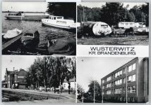 14789 O1806 Wusterwitz - Am Großen Wusterwitzer See, Campingplatz, Bahnhof, Schule