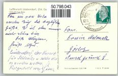 02797 O8801 Luftkurort Lückendorf - Teilansicht, 1500jährige Eibe