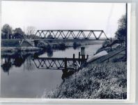 26903 W2991 Börgermoor FOTO KEINE AK Foto mit Negativ, Brücke