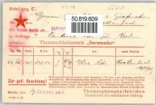 66333 W6620 Völklingen - Thomasschlackenmehl Sternmarke