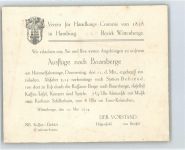 26188 W2905 Wittenberge - Handlungs-Verein , Ausflug nach Baarsberge , (keine Ak-Einteilung)