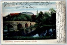 09306 O9295 Wechselburg - Muldenbrücke, Schloß, Kirche