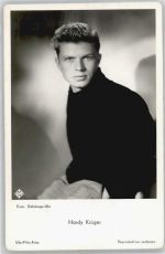 Krüger, Hardy Filmschauspieler Gebrauchsspuren