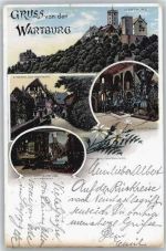 99510 O5321 Wartburg Lithographie