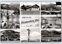 83730 W8165 Elbach , Kr Miesbach - Sternplatte, Breitenstein, Schwarzenberg Alm, Kreuz