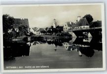 86732 W8867 Oettingen i.Bay. - Partie an der Wörnitz