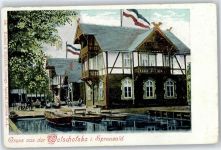 03222 O7543 Lübbenau - Etablissement Wotschofska, Spreewald