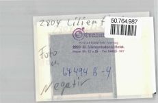 28865 W2804 Lilienthal b Bremen FOTO KEINE AK Foto mit Negativ, Krankenhaus