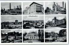 46045 W4200 Oberhausen , Rheinl - Gute Hoffnungshütte, Bahnhof, Grillopark, Schloss, rathaus, Kaisergarten