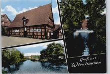 29342 W3101 Wienhausen - Fachwerkhaus, Flusspartie