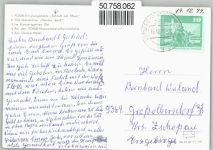 18225 O2565 Kühlungsborn , Ostseebad - FDGB-Erholungsheim Schloss am Meer, HO-Gaststätte Nasser Sack, Konzertgarten, Meerwasserschwimmhalle, Ostsee-Hotel