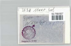 34431 W3538 Meerhof FOTO KEINE AK Foto mit Negativ