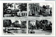 46535 W4220 Dinslaken - Ritterhof, Schwimmbad, Haus Bärenkamp, Burgtheater