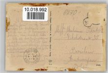 65510 W6270 Idstein 1920 - Hextenturm Moltkelinde Bäume