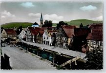 64385 W6149 Fürth , Odenw - Dorfpartie